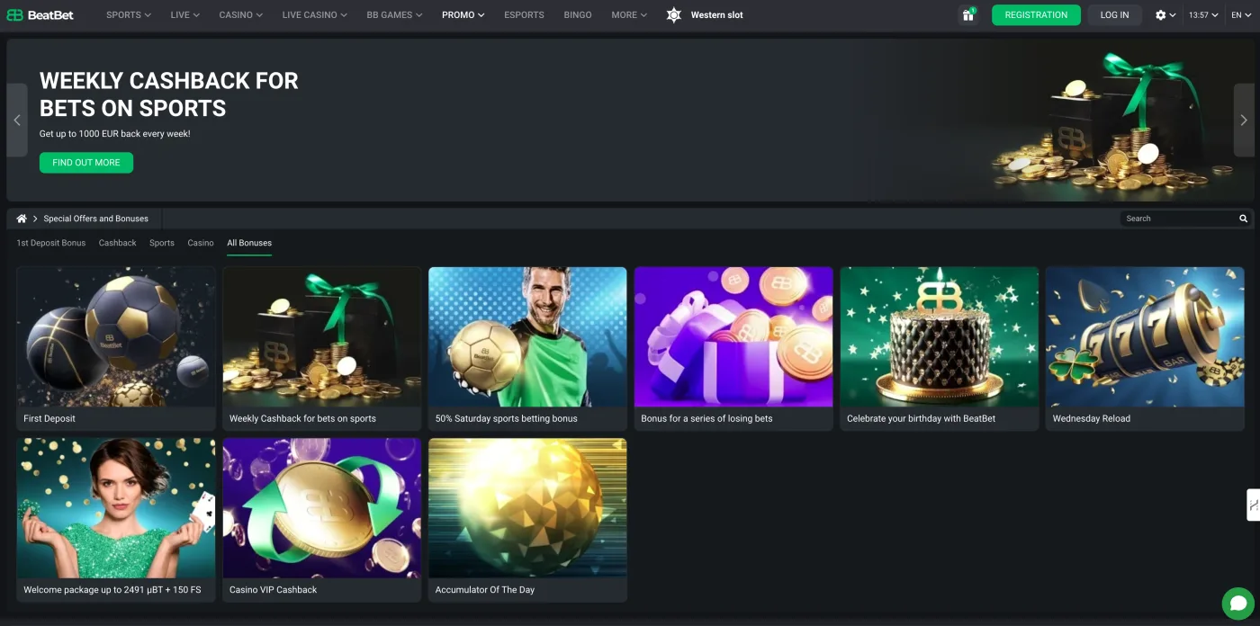 BeatBet bonus di benvenuto 2026 &mdash; fino a &euro;1.300 e 120 giri gratuiti